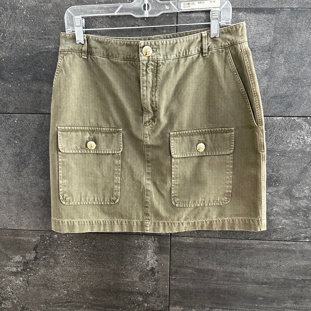 Anine Bing Olive Green Mini Skirt - NWT